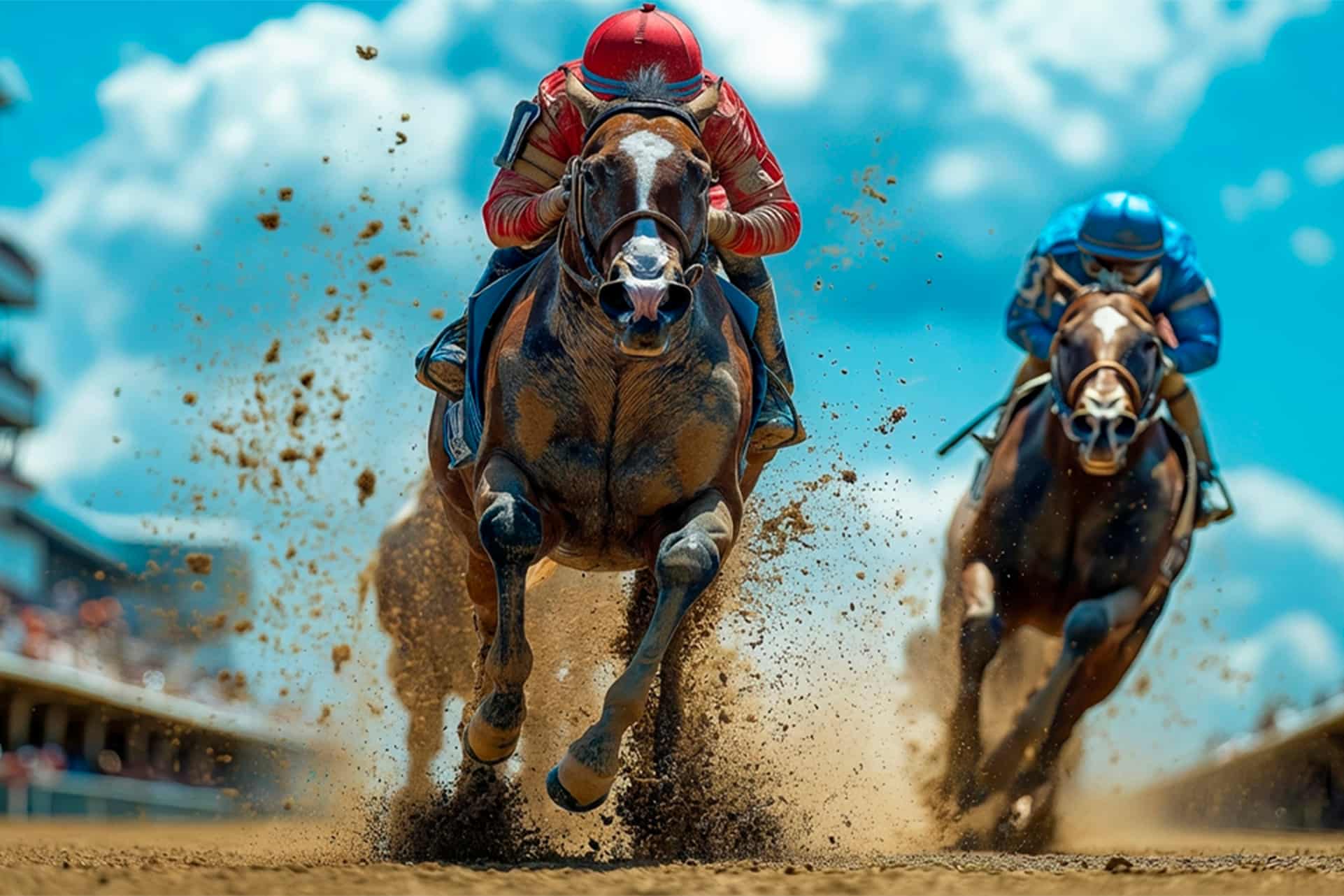 usaichi Pegasus racing at full speed as the most expensive Kentucky Derby horse in history